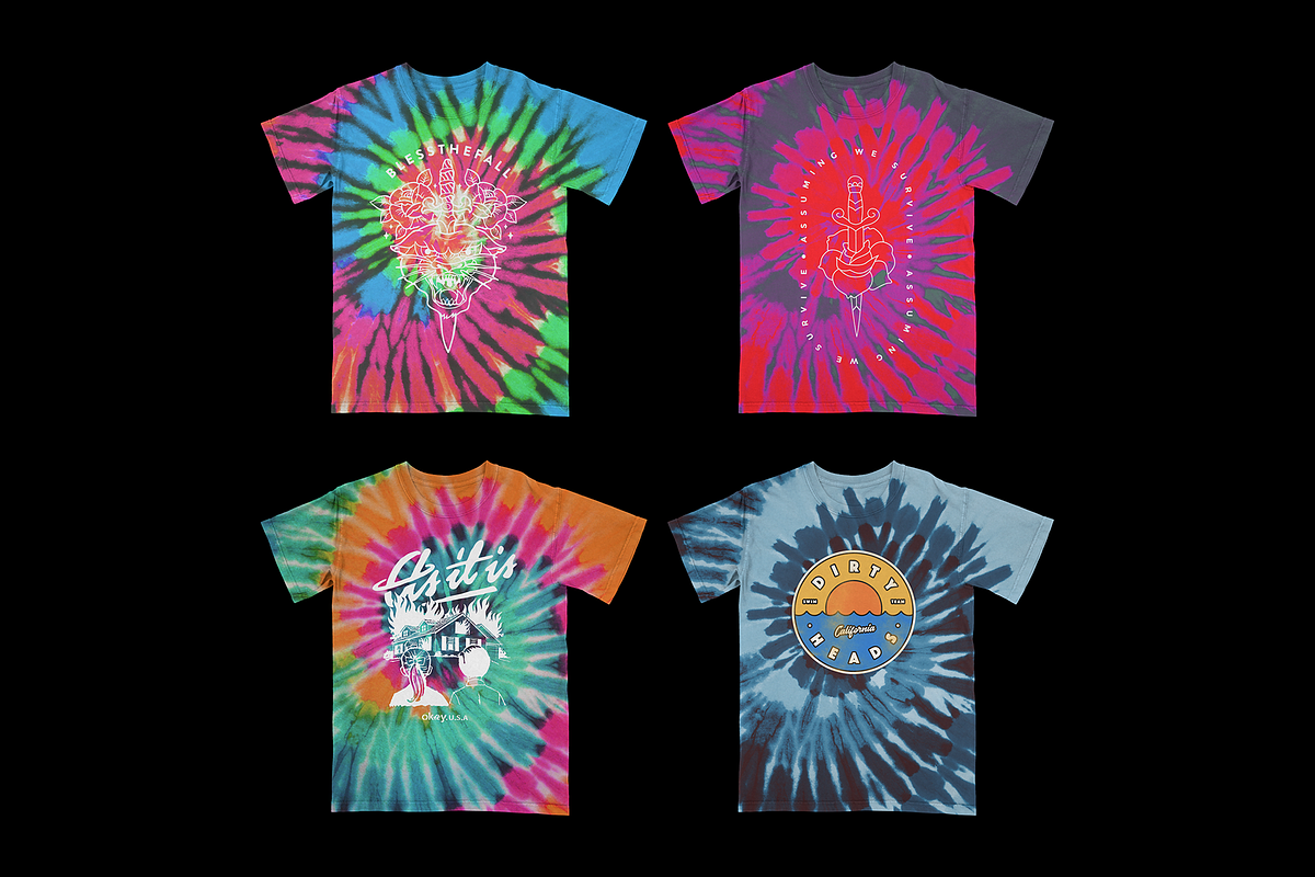 Tie Dye Squares Vol 001, a Texture Graphic by bsteczdesigns_ (Photo 2 of 4)