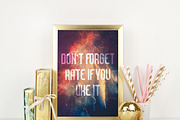 Photo Frame Mock Up, a Print Template by Pixel Place (Thumbnail 10 of 10)