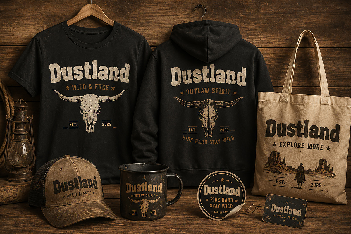 Dustland - Dustland is a bold, a Slab Serif Font by Wow Magic (Photo 4 of 4)