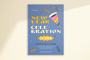 New Year Celebration Flyer