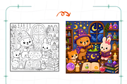 Magic Whimsy Magical Coloring Book, a Decorative Illustration by Coco Bloom (Thumbnail 4 of 8)