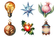 Christmas Light Clipart, an Illustration by Daily.Designs (Thumbnail 4 of 5)