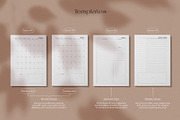 3-in-1 Undated Monthly Planner, a Stationery Template by PickMimi (Thumbnail 3 of 4)
