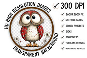 Whimsical Winter Clipart Bundle, an Illustration by Craft Nest (Thumbnail 2 of 9)
