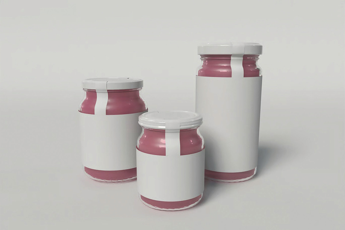 Jam Jar Mockup, a Packaging Mockup by skybluecreative (Photo 3 of 3)