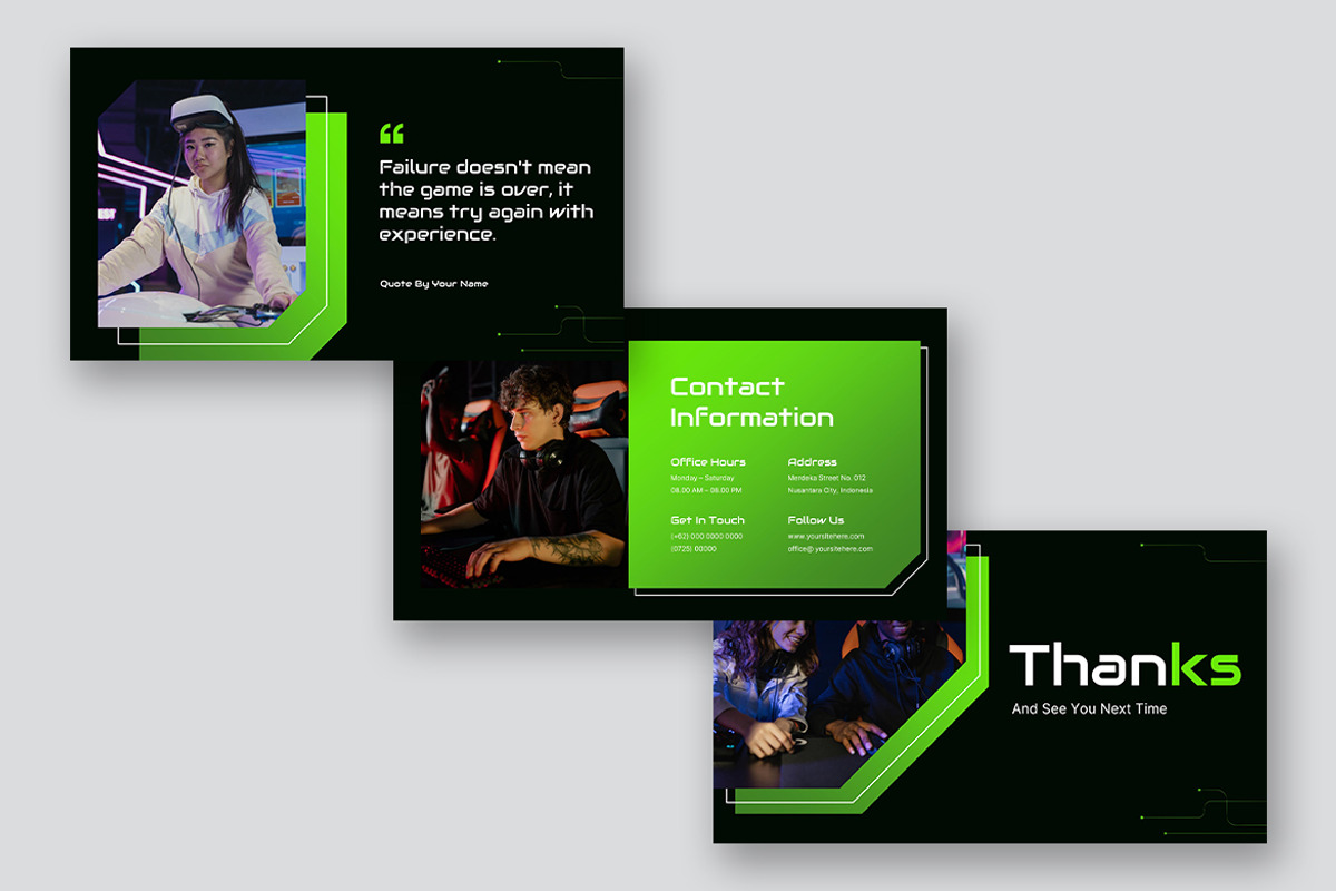 Gamion Esport Gaming Google Slides, a Presentation Template by kerismaker (Photo 7 of 10)