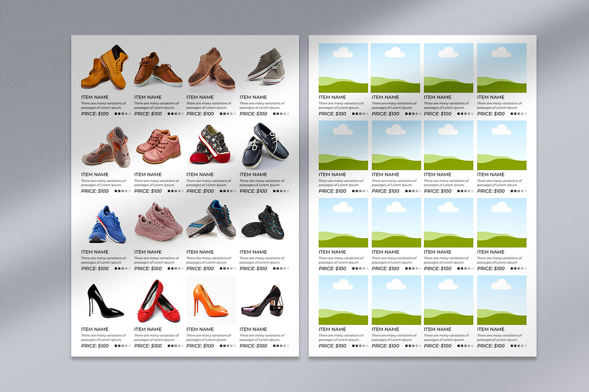 Line Sheet Canva Template, a Stationery Template by Graphic Fabrica (Photo 6 of 9)