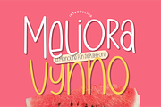 Meliora Vynno - Monoline Fun Display, a Handwritten Font by Indotype Foundry (Thumbnail 1 of 10)