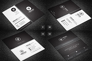Black & White Business Card Bundle, a Business Card Template by Verazo (Thumbnail 4 of 4)