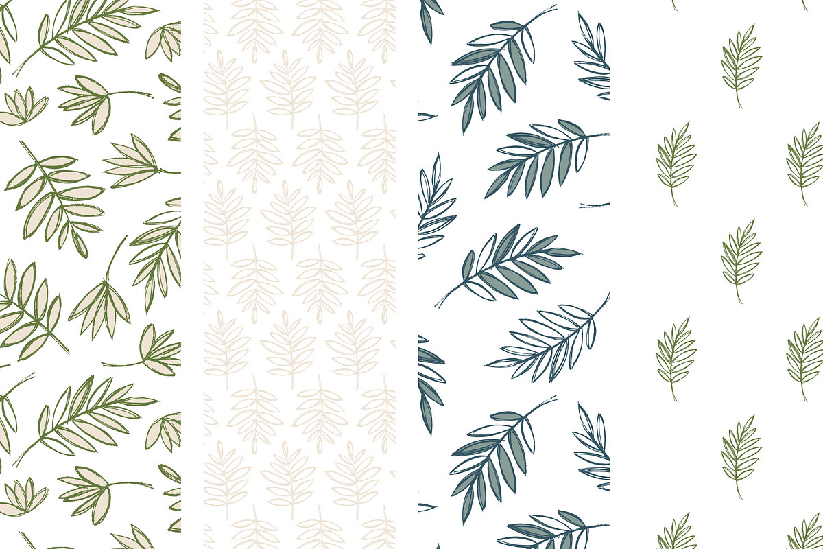 Sketched florals, a Pattern Graphic by Wild Rose (Photo 6 of 9)