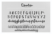 Quantum Font, a Script Font by Fargun Studio (Thumbnail 8 of 10)