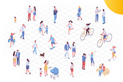 300+ Isometric People vector set, a Person Illustration by Vector_Art (Thumbnail 20 of 23)