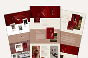 Wix Website Template | Girl In Bloom, a Websites & App Template by Turia Avenue (Thumbnail 2 of 5)