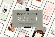 Ultimate Insta Bundle | Canva, a Social Media Template by Ralony (Thumbnail 1 of 7)