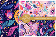 Seamless Whimsical Carnival Patterns, a Pattern Graphic by The Dutch Lady Designs (Thumbnail 4 of 5)