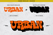 Bold Blast - Urban Graffity Font, a Handwritten Font by Sronstudio (Thumbnail 13 of 16)