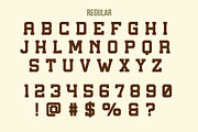 Texas Slab, a Slab Serif Font by Loudoun Design Co. (Thumbnail 3 of 6)