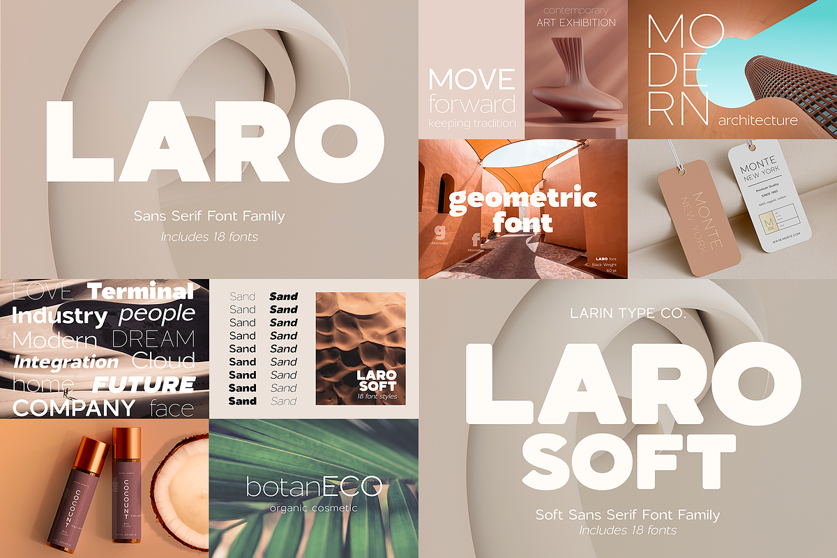 Sans Serif Bundle, a Sans Serif Font by Larin Type Co. (Photo 5 of 12)