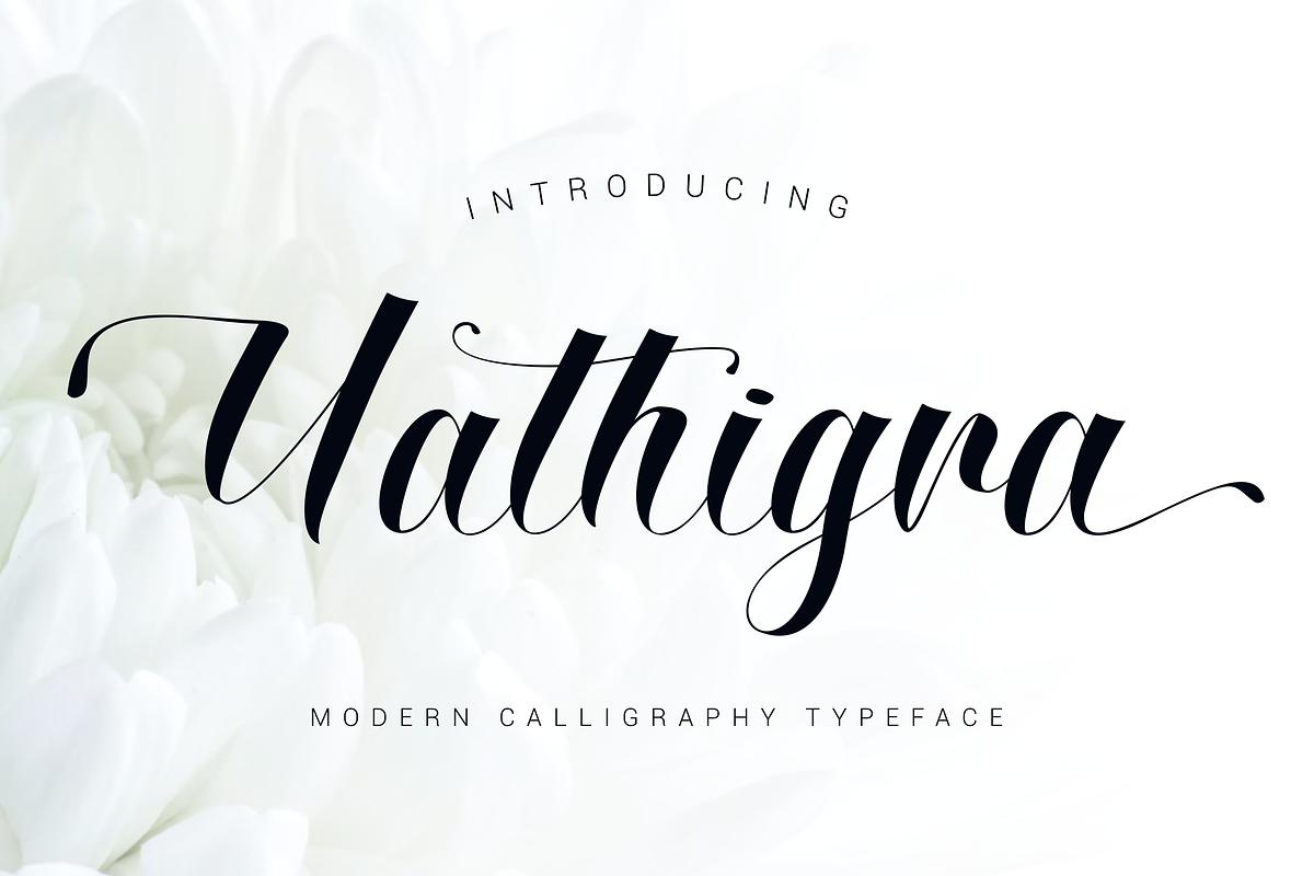 Uathigra Font, a Handwritten Font by albert_kalingga (Photo 1 of 6)