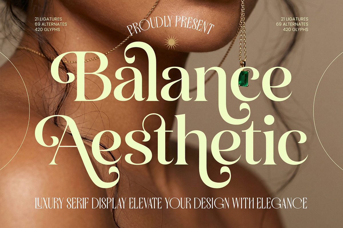 Balance Aesthetic Luxury Serif, a Serif Font by timelesstype.co (Photo 1 of 20)