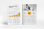Annual Report Template I Canva, a Brochure Template by PixWork (Thumbnail 5 of 9)