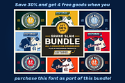 Retro-Era Baseball Serif Style 2, a Symbol Font by Para-Scope Design (Thumbnail 8 of 8)
