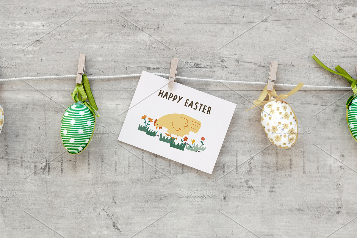 Happy Easter Set! #2, a Decorative Illustration by Hanazumi (Photo 6 of 11)