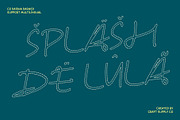 CS Daisha Dashed, a Script Font by Craft Supply Co. (Thumbnail 7 of 8)