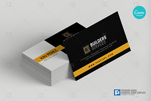 Construction Canva Business Card 14