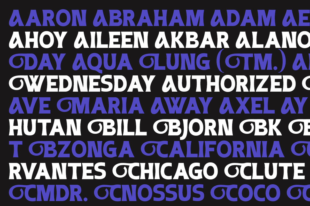 Gereage, a Sans Serif Font by IM Studio (Photo 4 of 9)