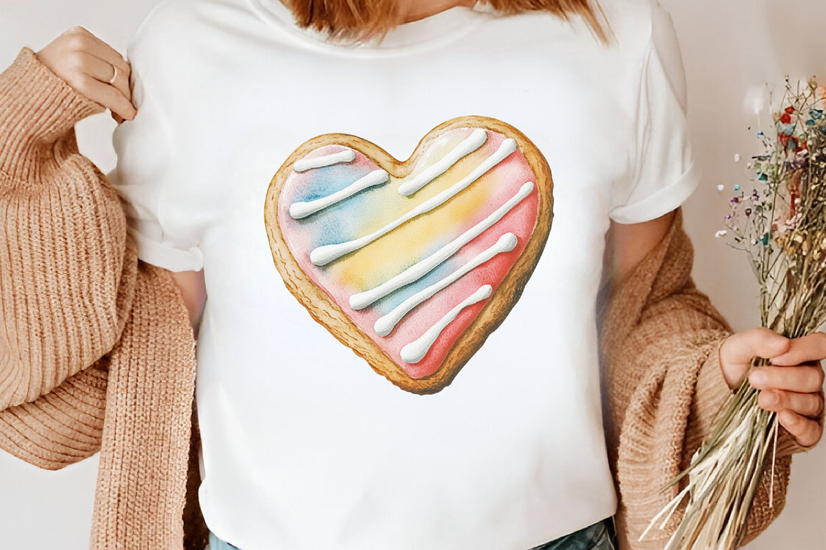 Christmas Pastel Cookie Clipart, an Illustration by Canvas Craft (Photo 6 of 8)