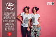 T-Shirt Mock-Up Vol.26 2017, a Shirt Mockup by Freeman Studio (Thumbnail 1 of 26)