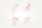 woman's hands knitting set icon, a Branding & Logo Template by Blazybone (Thumbnail 2 of 2)