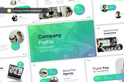 Company Profile Presentation Slides, a Presentation Template by Antstheme (Thumbnail 1 of 2)