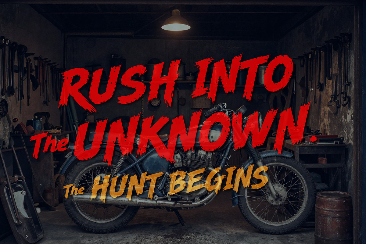 Runster Dread - Raw Intense Font, a Handwritten Font by HypeWorksCo (Photo 11 of 16)