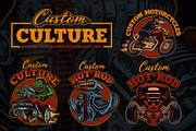 Custom Culture Vectors Bundle, an Illustration by Harry Kasyanov (Thumbnail 1 of 6)