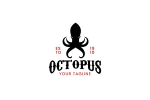 Octopus logo icon illustration, a Branding & Logo Template by Dyn Studio