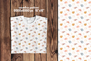 Cats Seamless patterns collection, a Pattern Graphic by Julia M. Watercolor (Thumbnail 5 of 12)