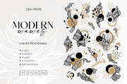Modern Waves - Art Print Creator, a Decorative Illustration by ilonitta (Thumbnail 13 of 14)