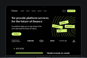 SaaS Website | Finance Website UI Ki, an UI Kit Template by Muhammad_Ahmad (Thumbnail 4 of 6)
