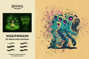 Hexodus - Brush & Texture Bundle, a Brush Add-On by G.A.R.M. Company (Thumbnail 2 of 7)