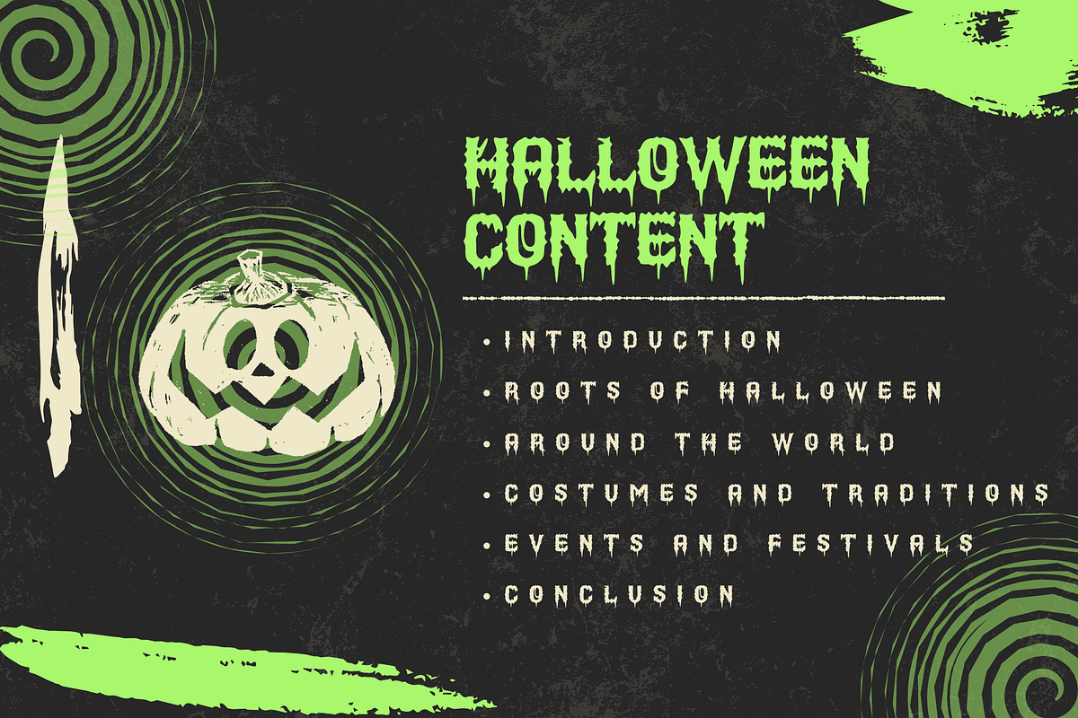 Barth Gone - Halloween Font, a Handwritten Font by BearyType Studio (Photo 3 of 7)