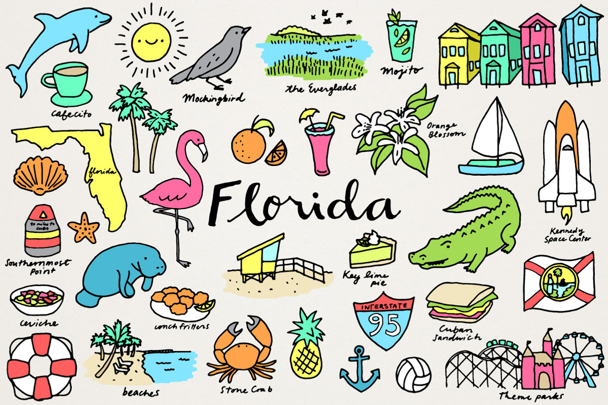 US States & Cities Art MegaPack, an Object Illustration by Lemonade Pixel (Photo 9 of 10)