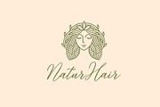natur hair logo, a Branding & Logo Template by Mariyana (Thumbnail 2 of 4)