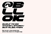 BLLOK - Display Typeface, a Font by Kulturë Type (Thumbnail 4 of 9)