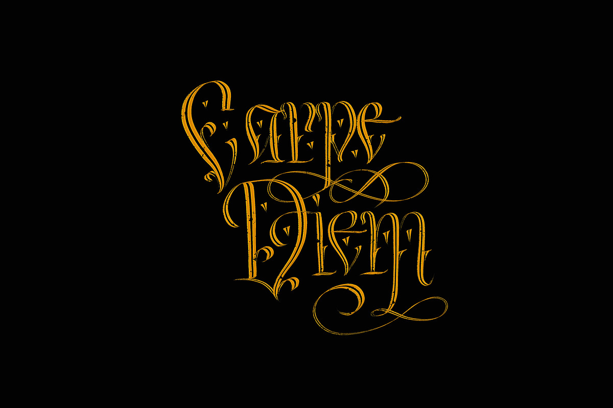 Blackletter Pro Brushes / Procreate, a Brush Add-On by the Fontmaker (Photo 10 of 19)
