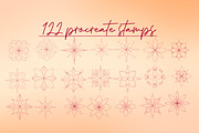 120+ Procreate fine line ornaments, a Brush Add-On by laura.design (Thumbnail 3 of 5)