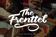 The Frenttel - Cursive Font, a Script Font by Hindia Studio (Thumbnail 2 of 10)