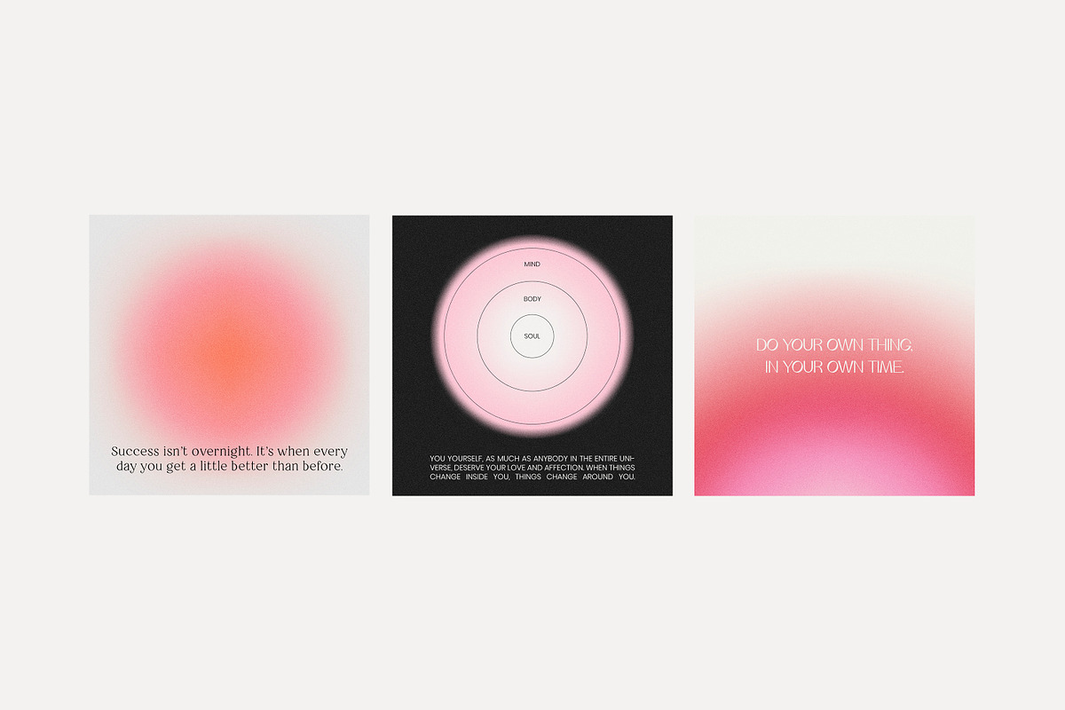 Instagram Quotes Posts Stories PS, a Social Media Template by Love Radiation Studio (Photo 5 of 19)
