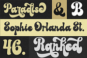 Sunky Retro, a Script Font by GloowStudio (Thumbnail 4 of 10)